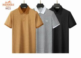 Picture of Hermes Polo Shirt Short _SKUHermesM-3XL25wx0120485